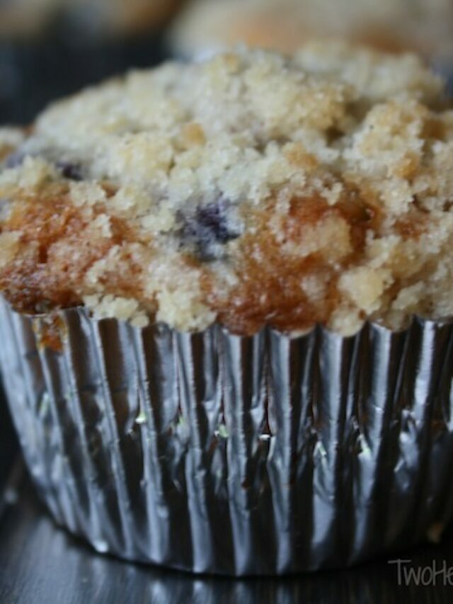 Blueberry-White Chocolate Muffins Story