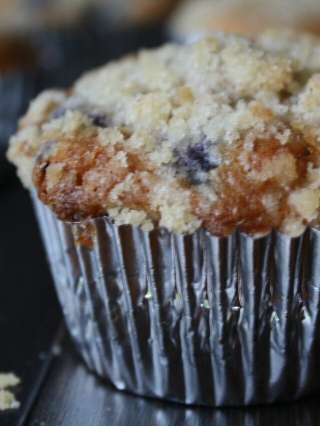 Delicious Blueberry-White Chocolate Muffins Story