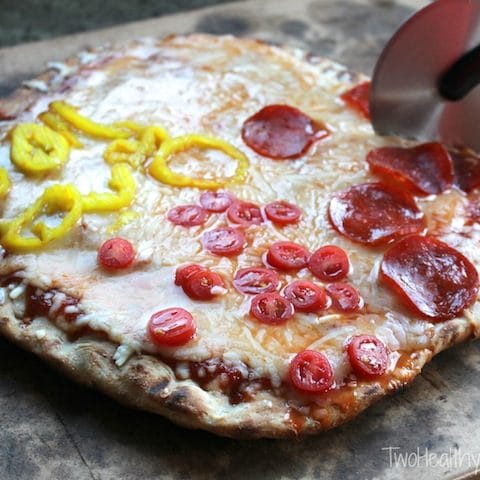 Easy Homemade Grilled Pizza