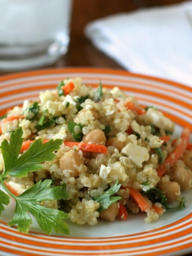 Citrus Quinoa Chickpea Salad Recipe Story