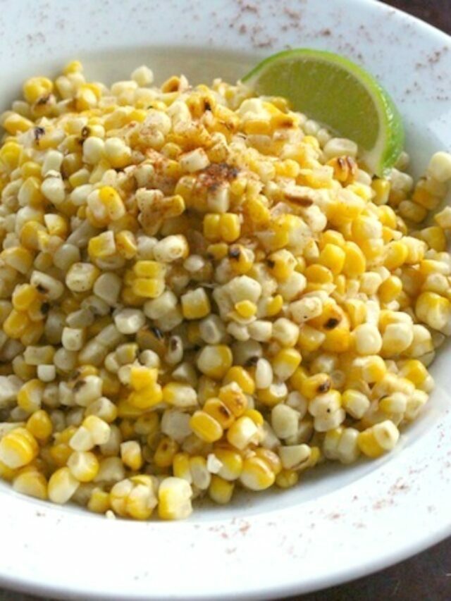 Chili-Lime Grilled Corn Salad Story