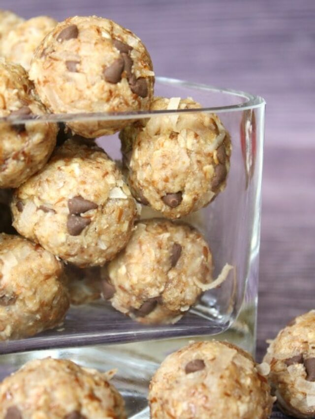 Almond Butter Energy Balls Story