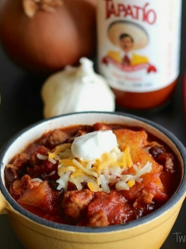 Crock-Pot Crazy Pineapple Chili Story