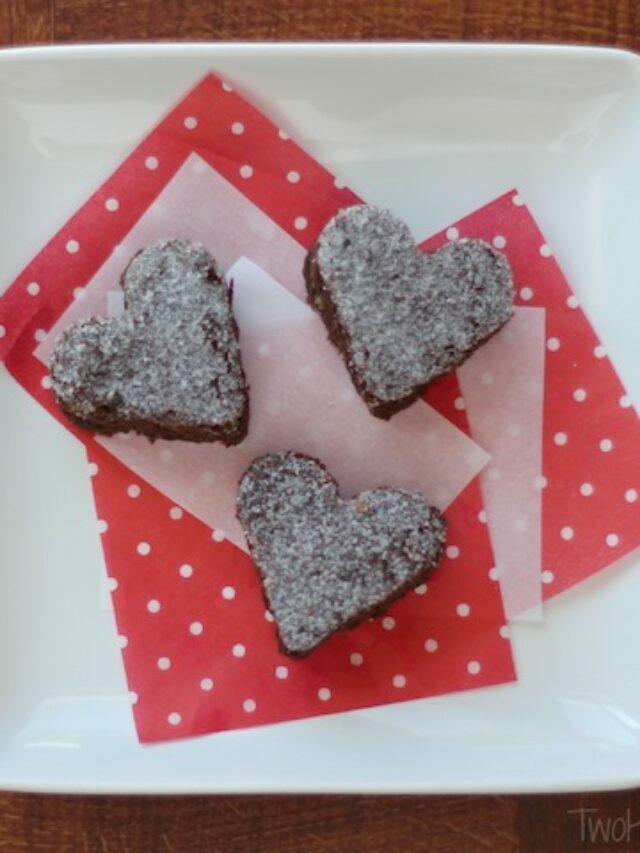 Surprisingly Decadent Brownies with Valentine’s Day Ideas! Story