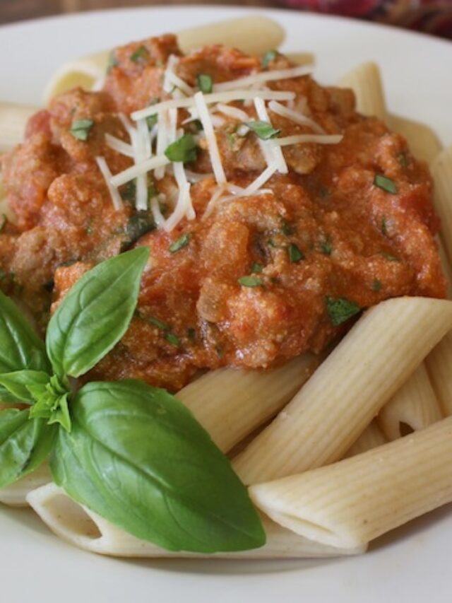 Tomato and Sausage Pasta Story