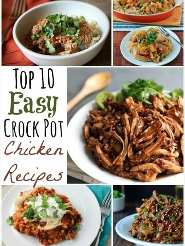 Top 10 Easy, Healthy Crock-Pot Chicken Recipes Story