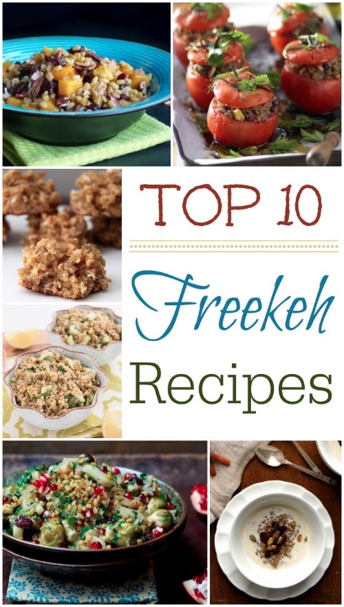 Top 10 Freekeh Recipes {www.TwoHealthyKitchens.com}