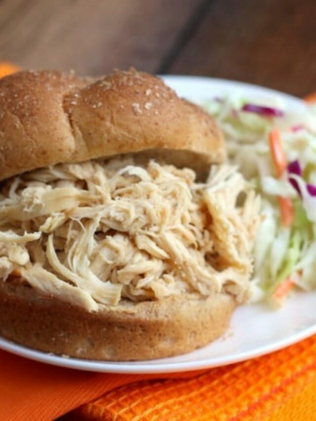 Crock-Pot North Carolina BBQ Pulled Chicken Sandwiches Story