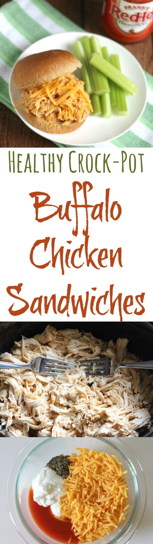 THK Buffalo Chicken Sandwiches Collage