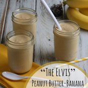 "The Elvis" Peanut Butter-Banana Smoothie