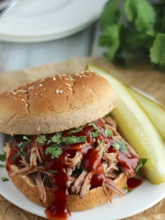 Slow Cooker Island Pulled Pork Story