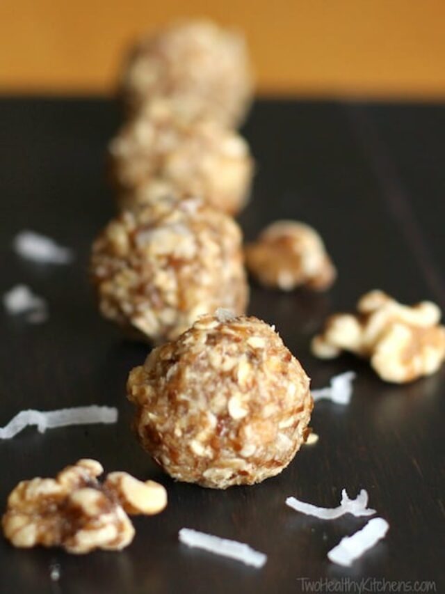 Delicious Walnut Oatmeal Energy Balls Story