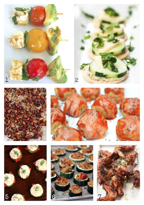 35 Easy Party Food Appetizer Recipes {www.TwoHealthyKitchens.com}