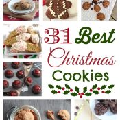31 Healthier Cookie Recipes (Christmas Cookies That Aren't Just For Christmas!)
