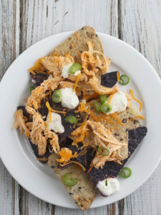 Baked Buffalo Chicken Nachos (So Easy – Starting with Your Crock Pot!) Story