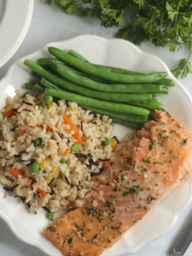 Honey-Glazed Salmon Story