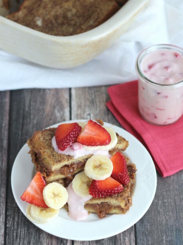 Stuffed French Toast Breakfast Casserole Story