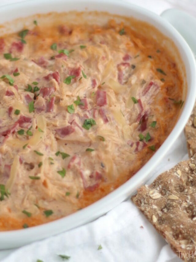 Healthier Reuben Dip Story