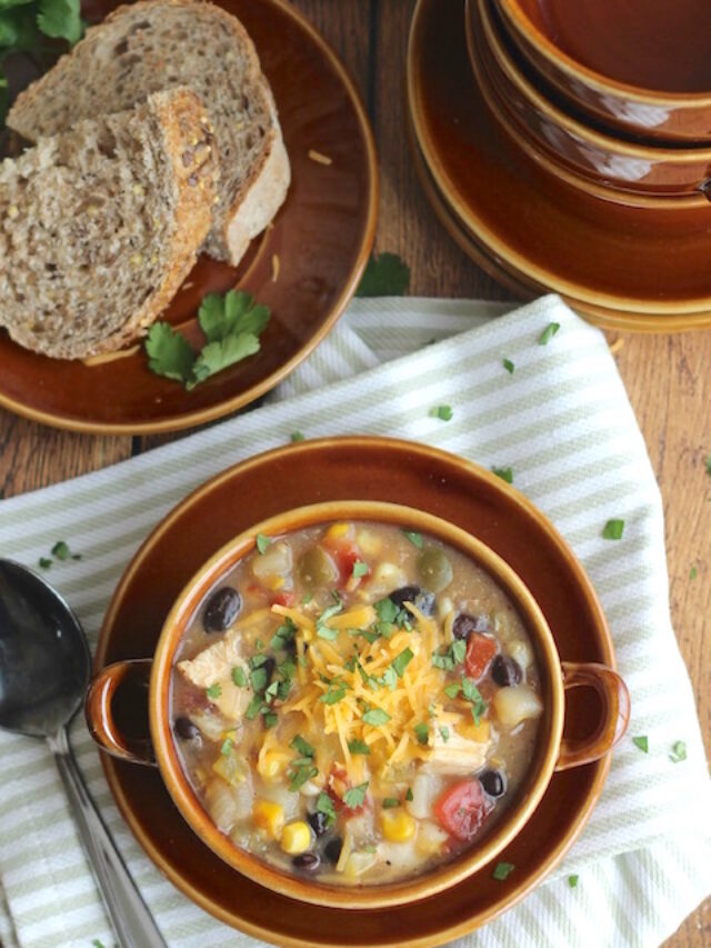 Corn Chowder with Chicken and Green Chiles Story