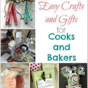 14 Easy Crafts and Gifts for Cooks and Bakers (DIY Gifts for Foodies Week)