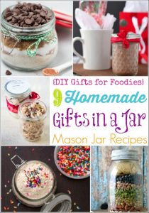 Homemade Gifts in a Jar – 9 Easy Mason Jar Recipes (DIY Gifts for ...