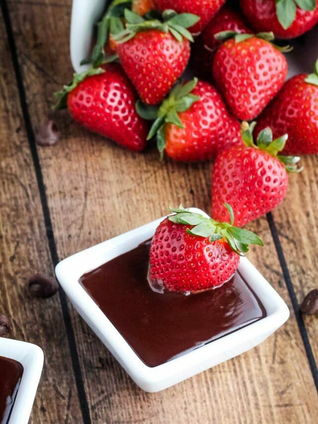 3-Ingredient Chocolate Dip Story