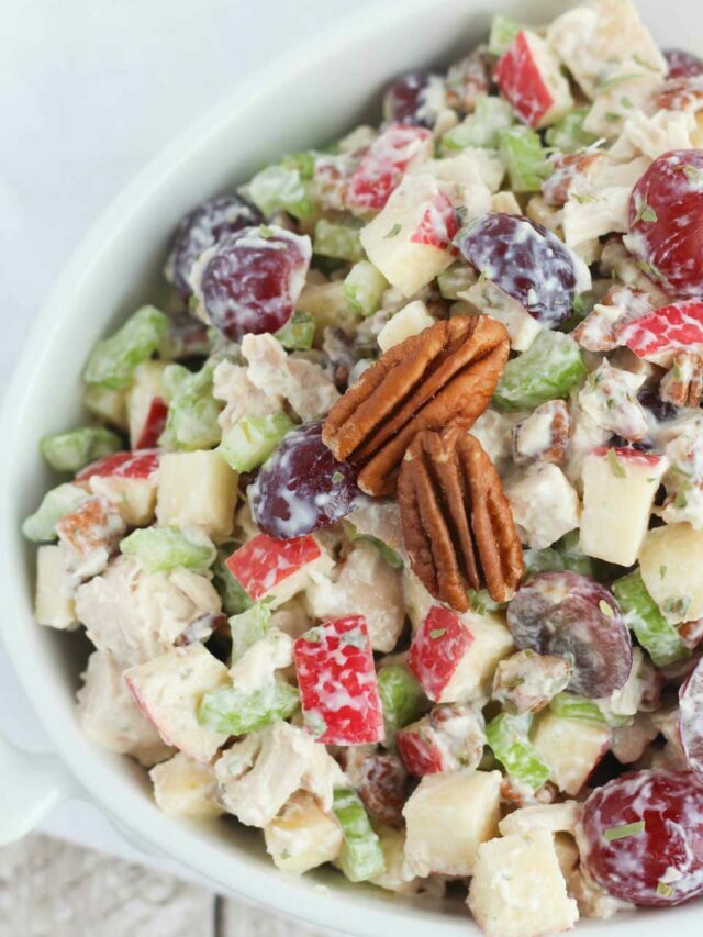 The Best Healthy Chicken Salad Story