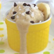 "Instant" Peanut Butter-Banana Ice Cream (Just 5 Minutes and 5 Ingredients!)