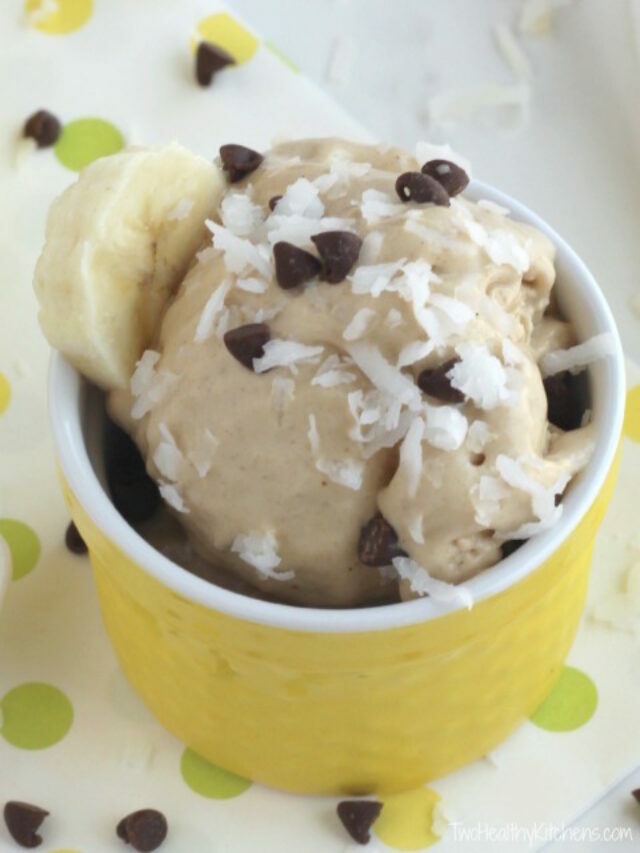 “Instant” Peanut Butter-Banana Ice Cream Story