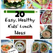 Easy, Healthy Kids' Lunch Ideas (A Whole Month of Fun Lunch Box Recipes!)