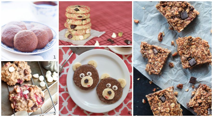 20 Easy-to-Pack, Healthy Desserts for Kids' Lunches {www.TwoHealthyKitchens.com}