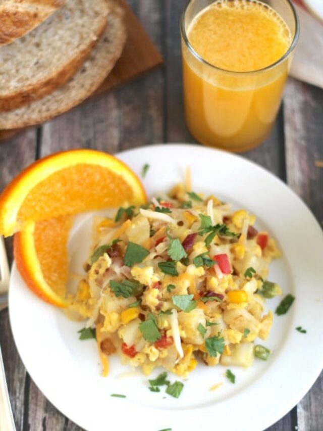 Breakfast Skillet Scramble Story