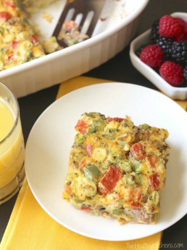 Breakfast Egg Casserole Story