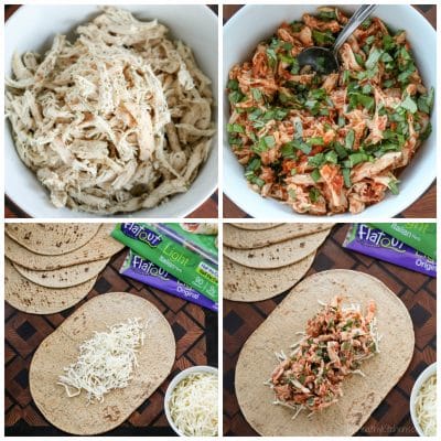 Easy Chicken Parmesan Wraps - Two Healthy Kitchens