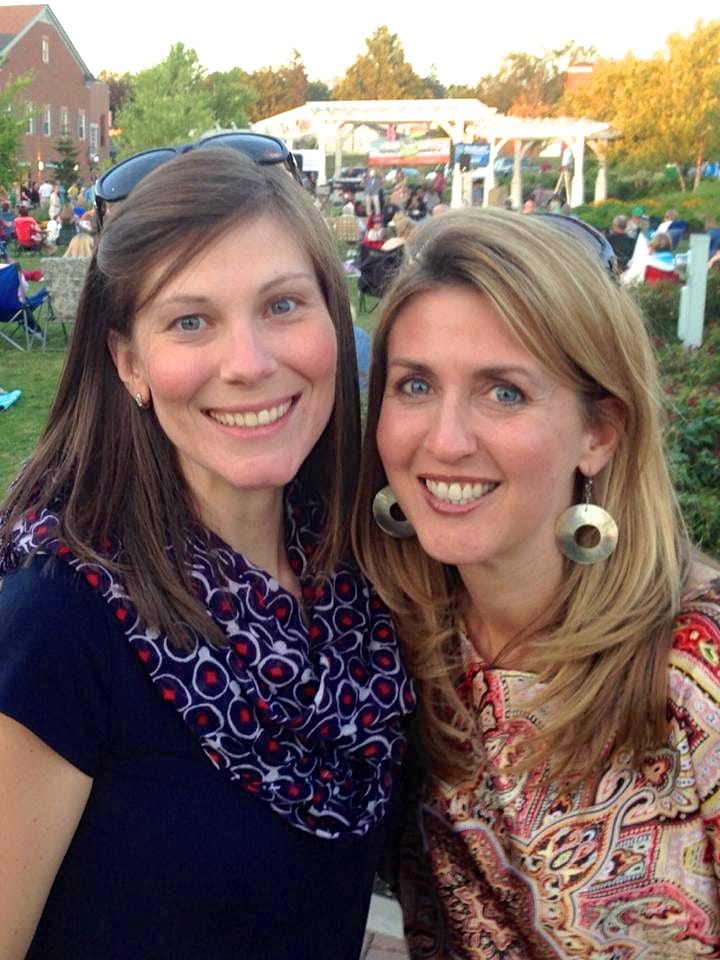 Two Healthy Kitchens founders, Gretchen (L) and Shelley (R).