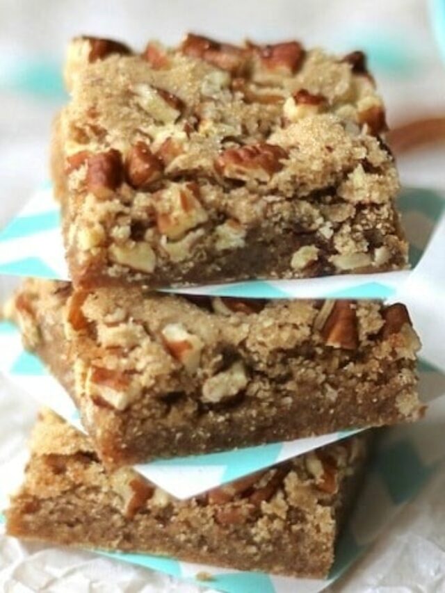 Chocolate-Pecan Cookie Bars Story