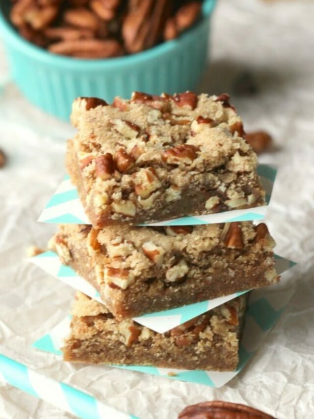 Chocolate and Pecan Cookie Bars Story