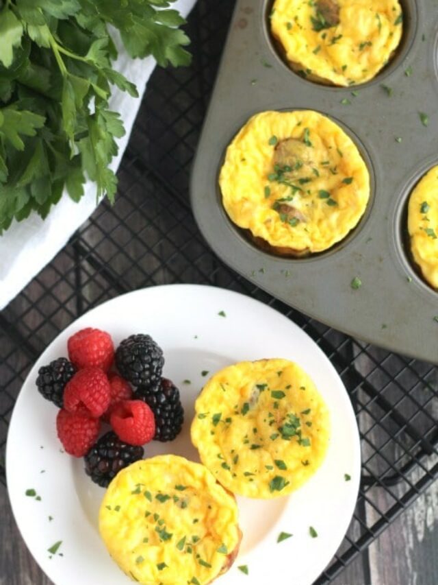 Quiche Cups with Sausage and Cheese Story