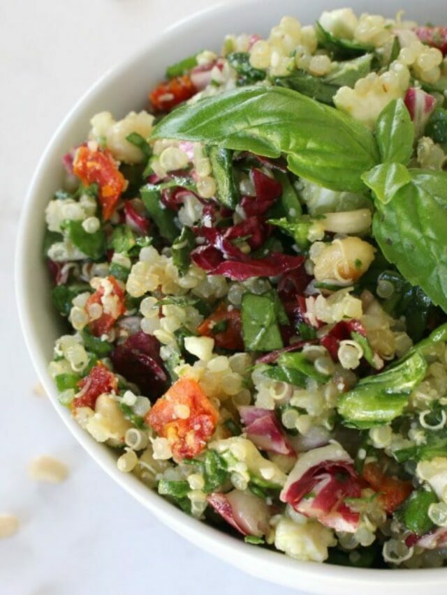 Mediterranean Quinoa Confetti Salad Story