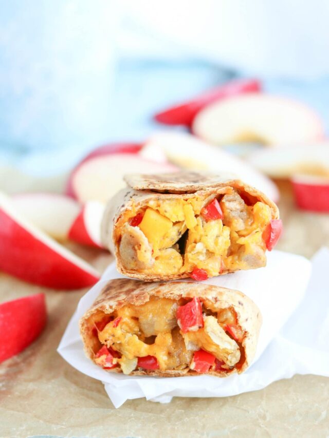 Chicken Breakfast Burritos Story