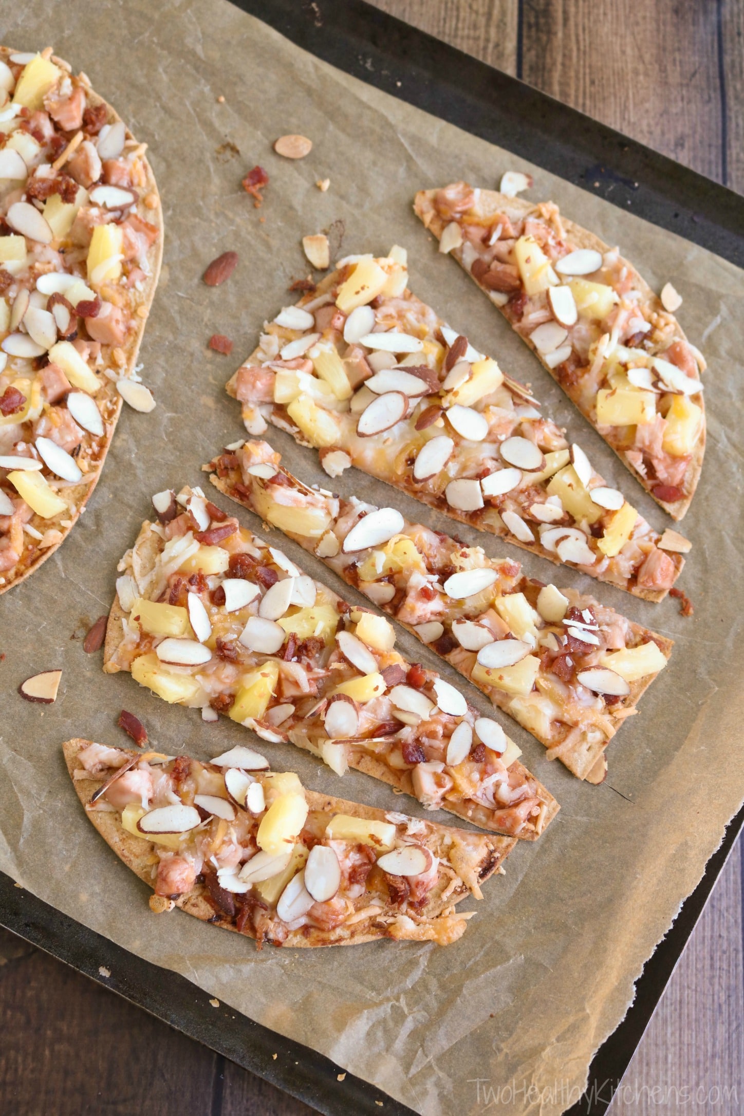 Sweet and Sour Chicken Flatbread Pizza