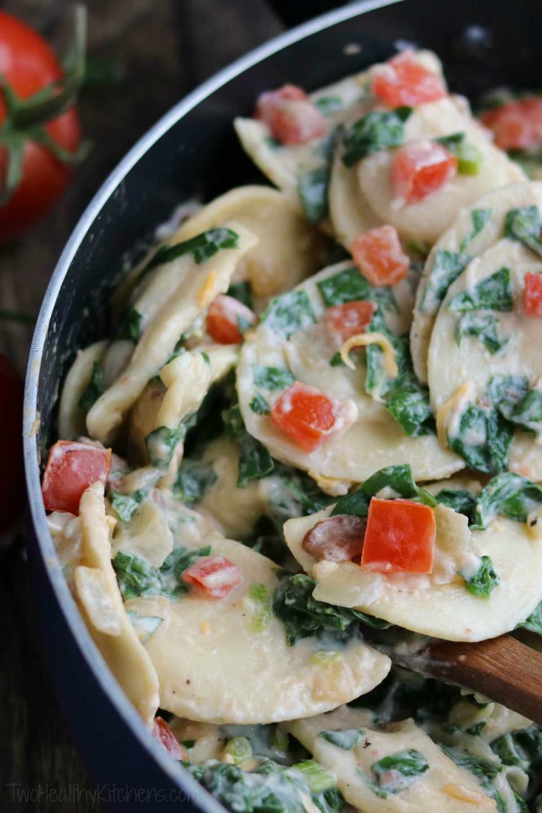 Cheesy BLT Pierogi Skillet Dinner Story