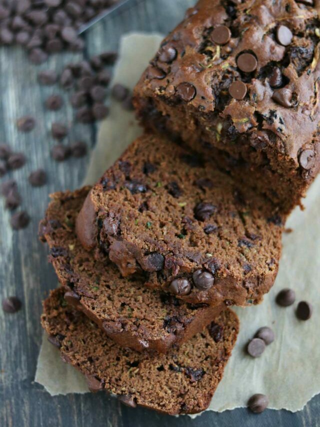 Cherry-Chocolate Zucchini Bread Story