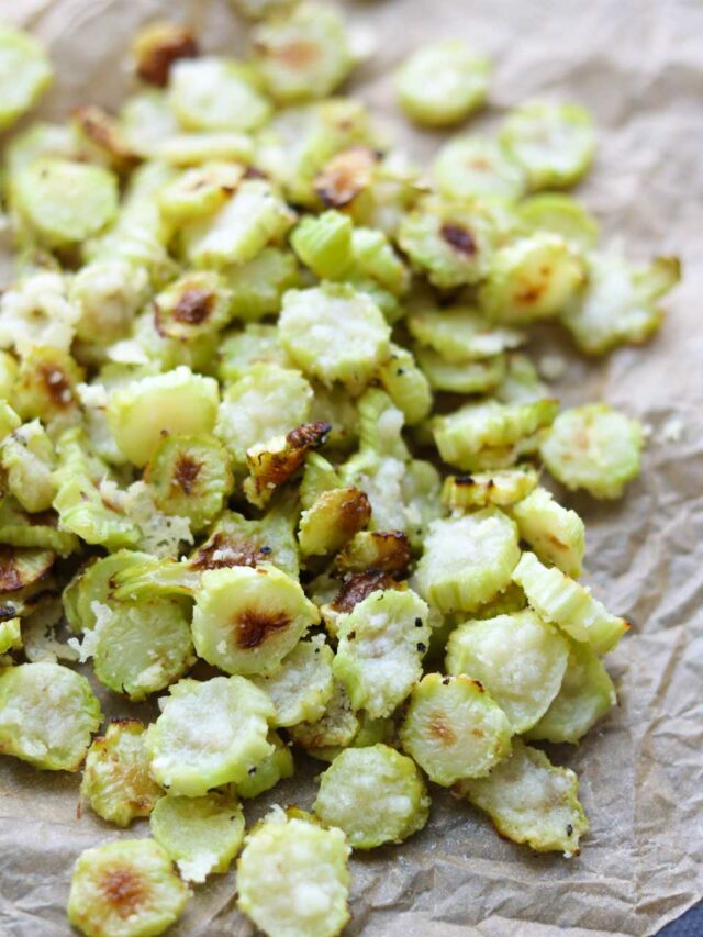 Delicious Roasted Broccoli Stalks Story