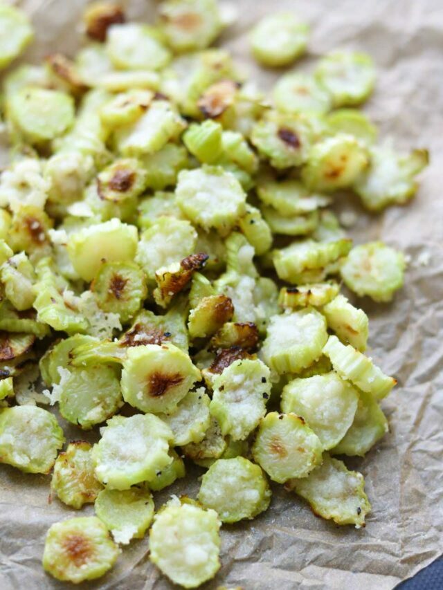 Roasted Broccoli Stalks Story