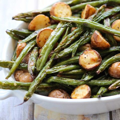 Blistered Green Beans - Two Healthy Kitchens