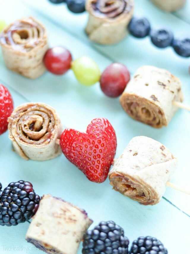 PB&J Pinwheel Sandwich Kabobs Story