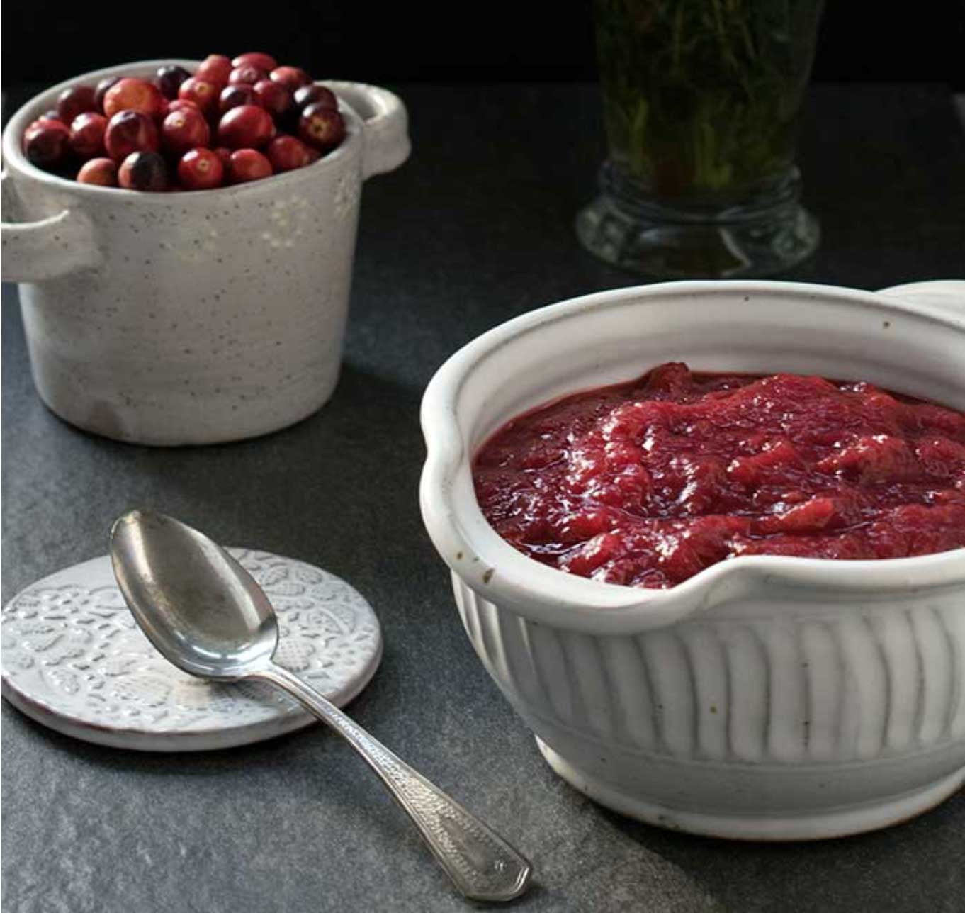This Instant Pot Cranberry Sauce is accented with a unique flavor boost from apple brandy!