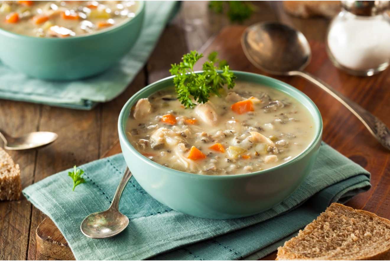 Such total comfort food! This Instant Pot turkey soup is a great way to use up Thanksgiving leftovers!
