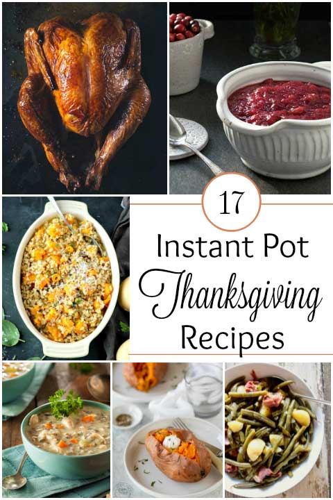 These Instant Pot Thanksgiving Recipes are your ticket to holiday sanity! Since oven space is always at a premium for the big feast, this year, get a little creative and use that electric pressure cooker to save room in your jam-crammed oven. Total lifesaver! The healthy Thanksgiving side dishes are great alternatives to heavier fare, and since they’re all Instant Pot recipes, they also offer a great alternative cooking method! Holiday recipes + Instant Pot = LOVE! | www.TwoHealthyKitchens.com